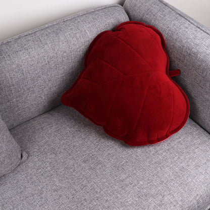 3D Heart Leaf Throw Cushion for Kids Room & Home Decor