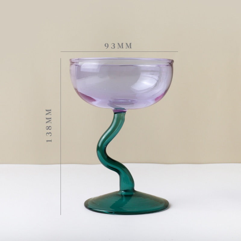 240ml Glass Dessert Goblet Cup