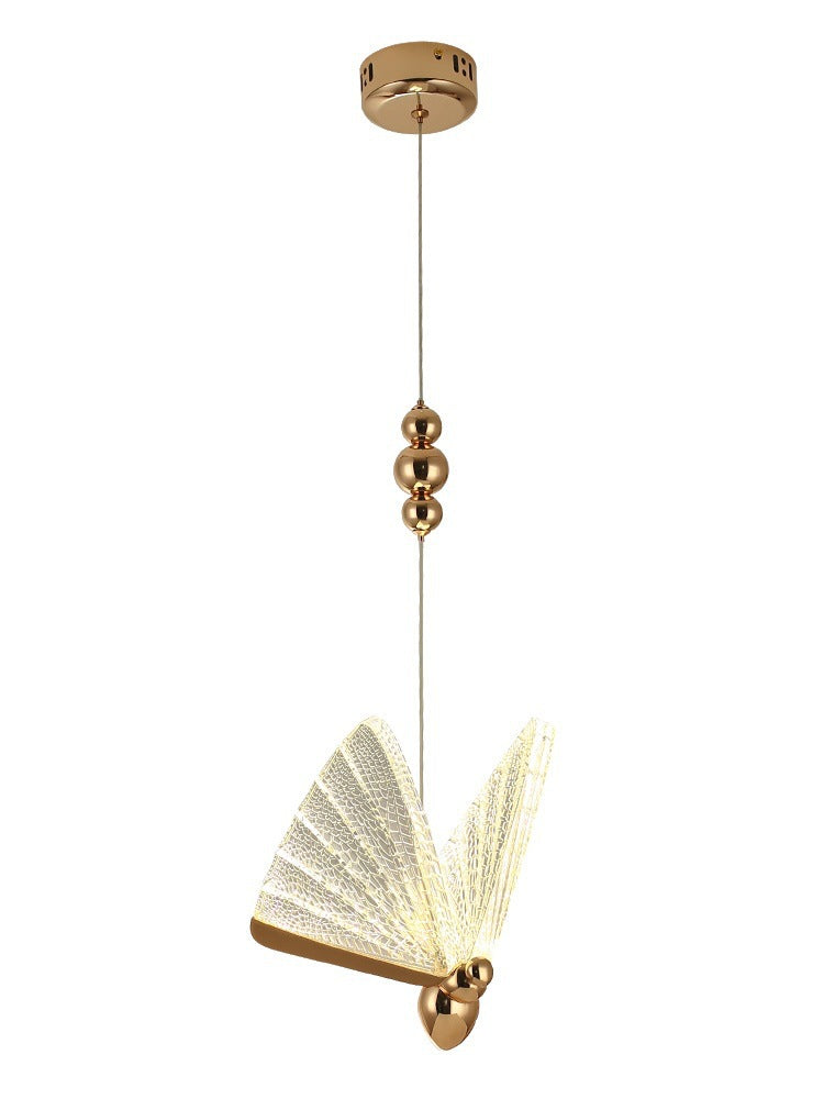 Modern Butterfly Pendant Light for Bedroom and Living Room
