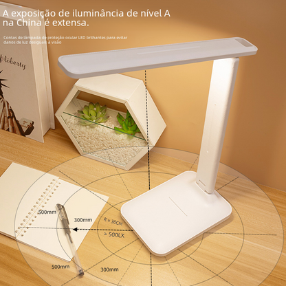 Foldable LED Desk Lamp for Eye Protection and Reading