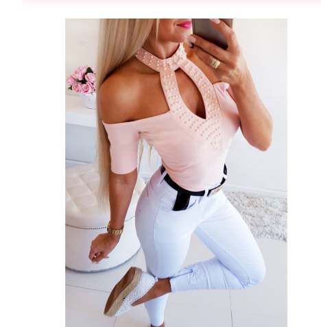 Chic Off-Shoulder Puff Sleeve Blouse
