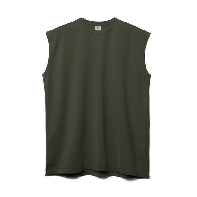 Quick Drying Loose Fit Round Neck Vest