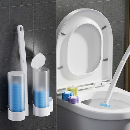 Bathroom Wall-mounted Long Handle Cleaning Sets