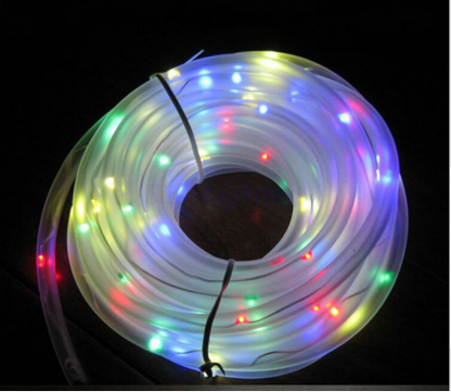 Solar String Lights with Waterproof Colorful Tubes