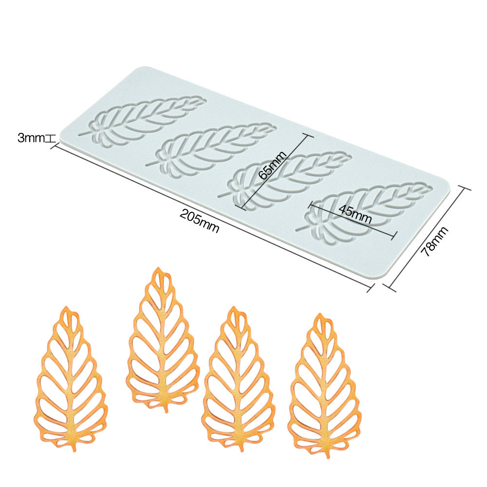Pineapple Fruit Crisps Silicone Lace Mat for Baking