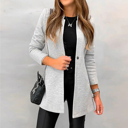 Chic Women's Tailored Suit Jacket