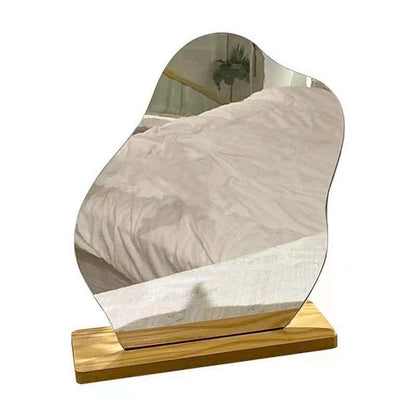 Irregular Makeup Mirror for Student Dorm Decor