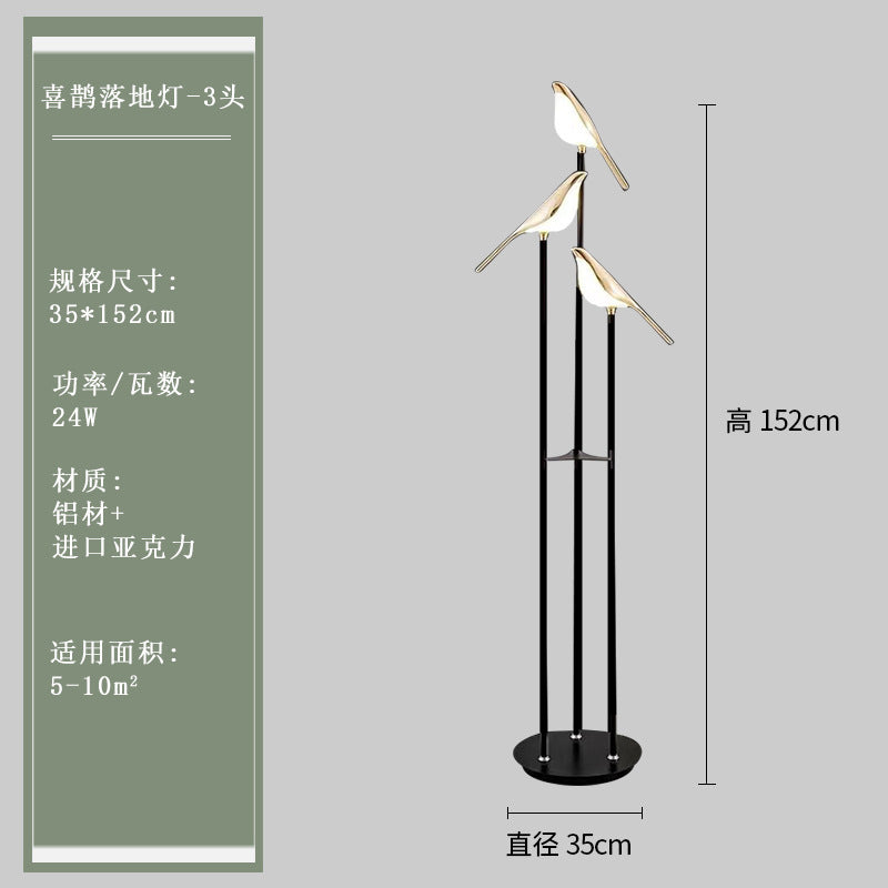 Modern Minimalist Creative Bird Wall Light for Home