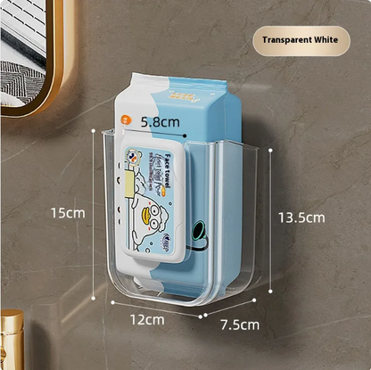 Punch-Free U-Shaped Wet Wipes & Storage Box