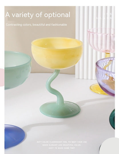 240ml Glass Dessert Goblet Cup