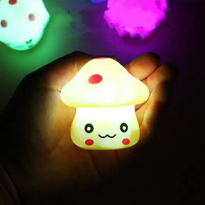Mini LED Mushroom Night Light - Color Changing Decor