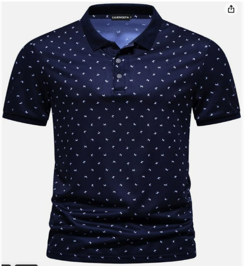 Men's Casual Polo Shirt - Comfortable & Versatile Top