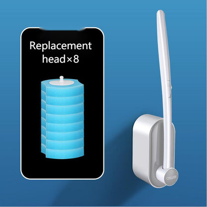 Disposable Toilet Cleaning Brush Set