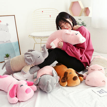 Custom Plush Toy Dog with Air Conditioning Blanket