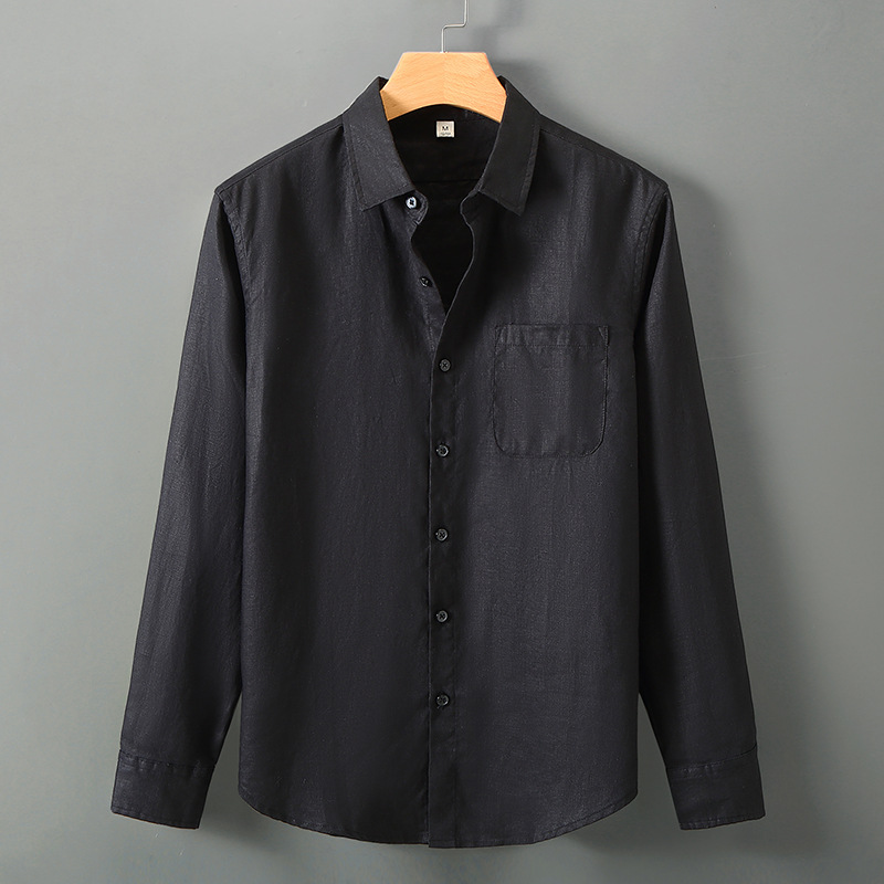 Breezy Linen Long-Sleeve