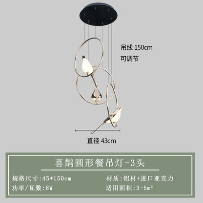 Modern Minimalist Creative Bird Wall Light for Home
