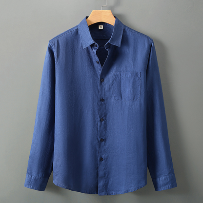 Breezy Linen Long-Sleeve