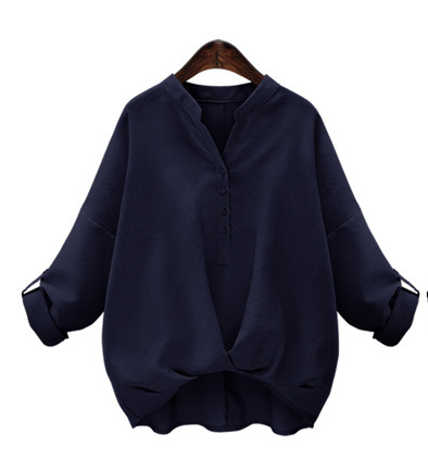 Spring/Summer Women's Loose Cotton Shirt