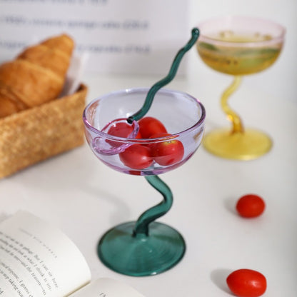 240ml Glass Dessert Goblet Cup