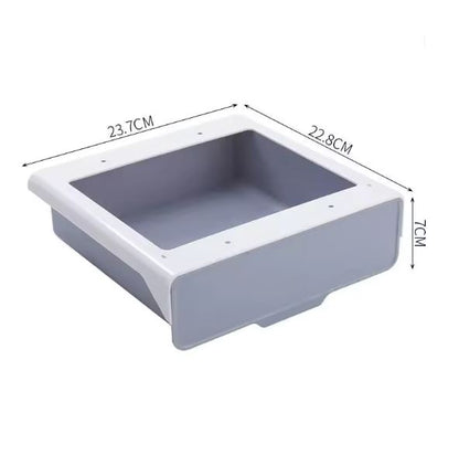 Stylish Under Cabinet Storage Box for Desk Organization