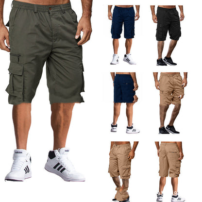 Men's Adventure-Ready Multi-Pocket Cargo Shorts