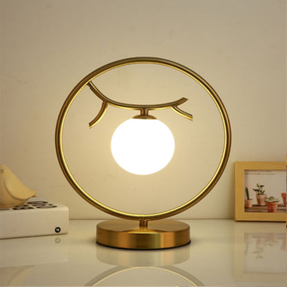 Modern Nordic Eye-Caring Gold Table Lamp for Rooms