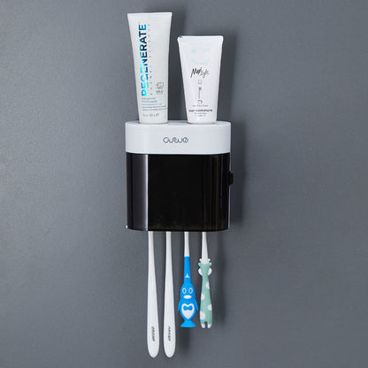 Automatic Toothpaste Dispenser Set with Wall Mount