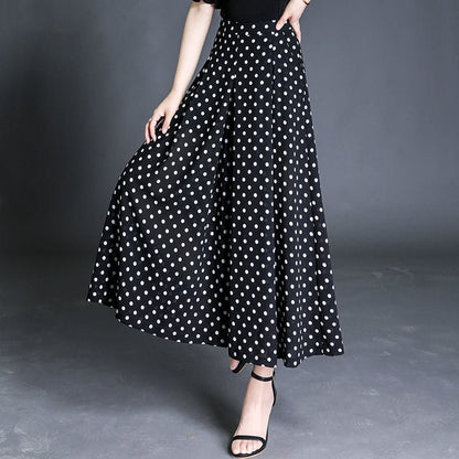 Skinny High-Waisted Cropped Drape Trousers