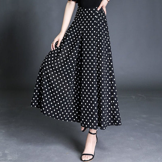 Skinny High-Waisted Cropped Drape Trousers