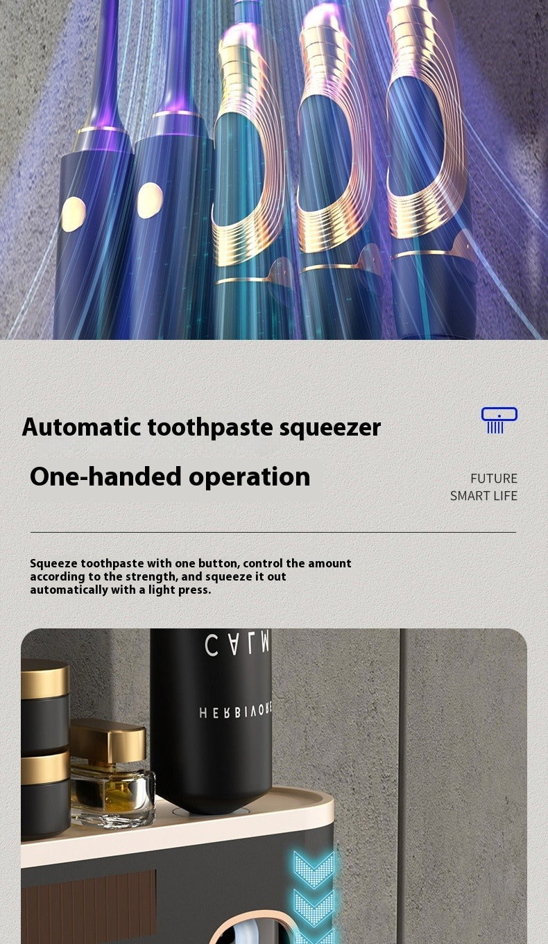 USB UV Toothbrush Sterilizer Wall Holder