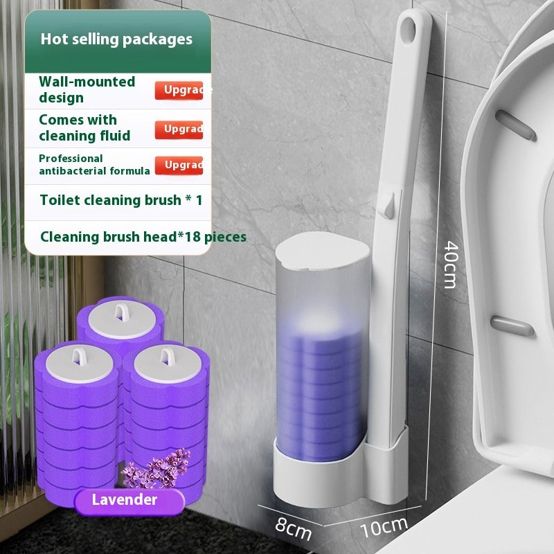 Bathroom Wall-mounted Long Handle Cleaning Sets