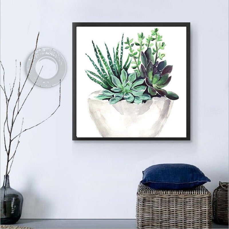 5D Diamond Painting DIY Succulent Decoration Series