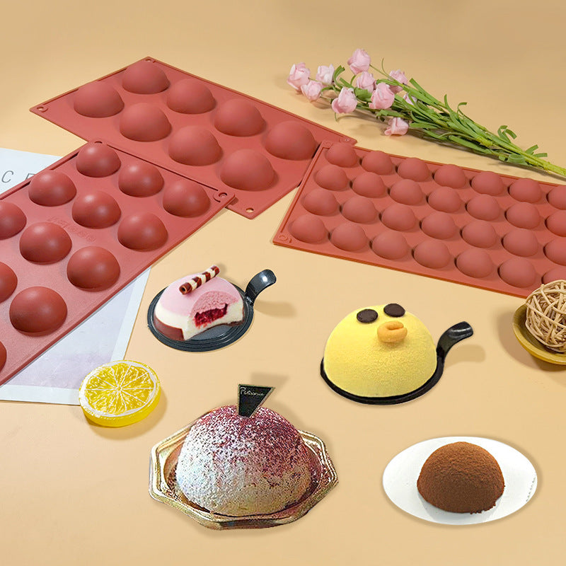 Sanjin 6-Cavity Silicone Mold for DIY Chocolate & Candy