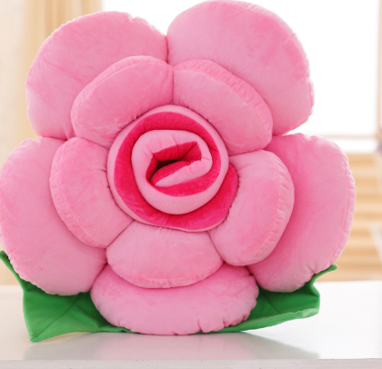 Romantic Rose Decorative Pillow