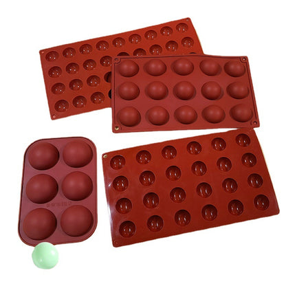 Sanjin 6-Cavity Silicone Mold for DIY Chocolate & Candy