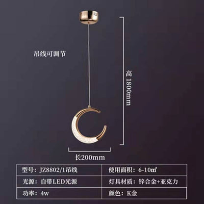 Nordic Creative Modern Bedroom Pendant Light Fixture