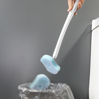 Disposable Toilet Cleaning Brush Set