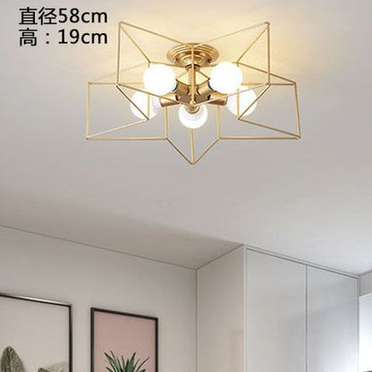 Modern Minimalist LED Ceiling Light for Bedroom and Living Room