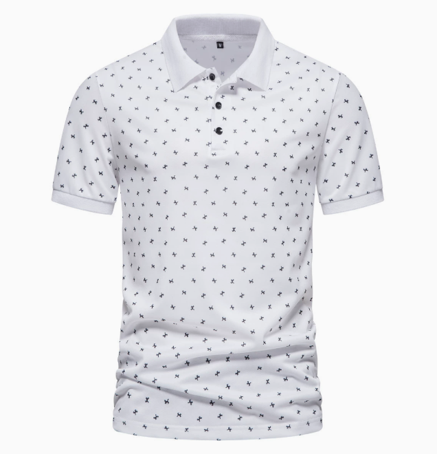 Men's Casual Polo Shirt - Comfortable & Versatile Top