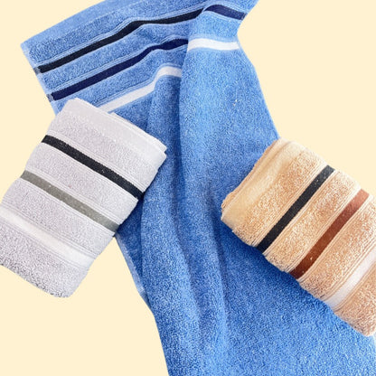 Embroidered Logo Cotton Face Towels for Wholesale