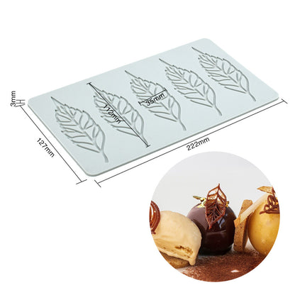 Silicone Mold for Petal Leaf Geometric Baking Decor