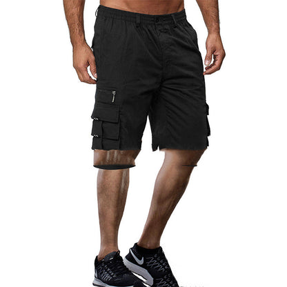 Men's Adventure-Ready Multi-Pocket Cargo Shorts