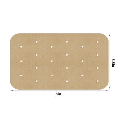 Dual Air Fryer Baking Parchment Paper 14x20.5cm