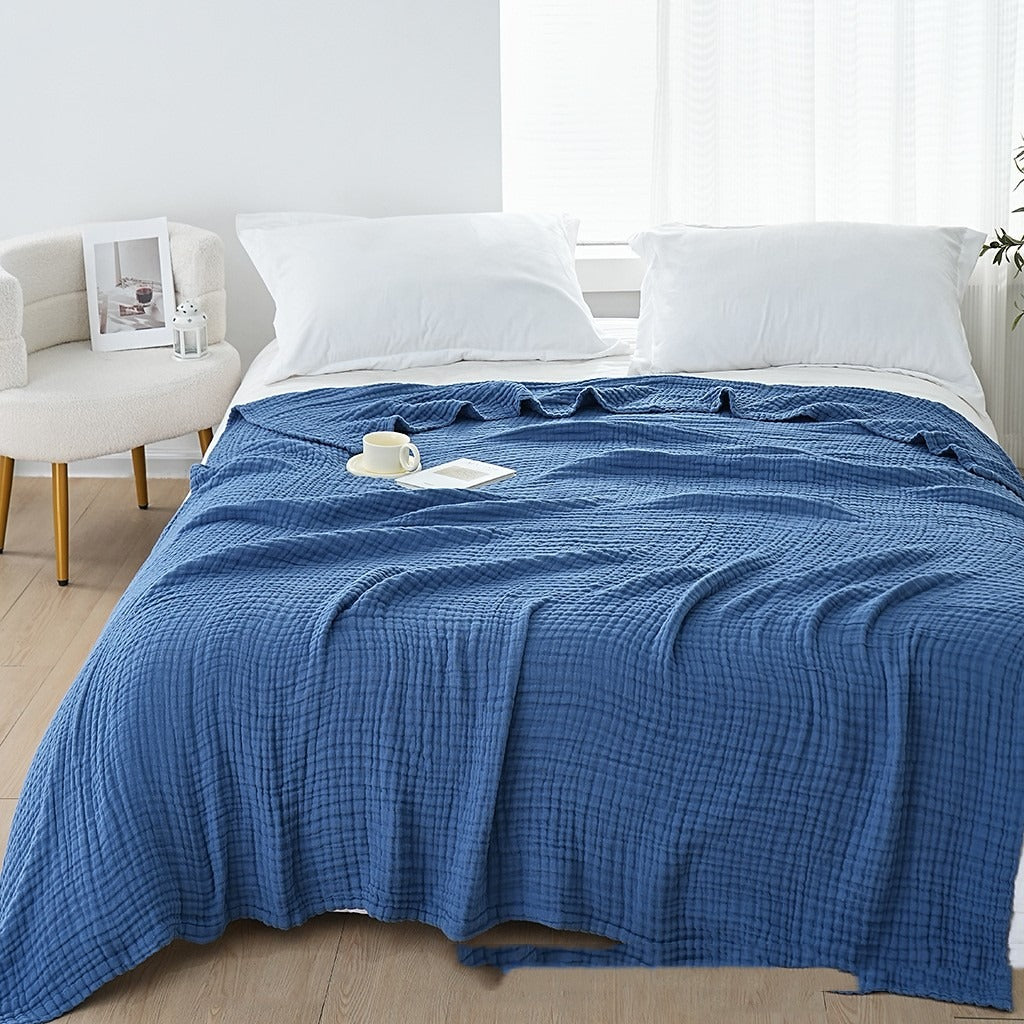 Six-Layer Cotton Gauze Bed Cover