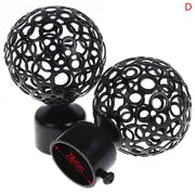 2pcs Iron Curtain Rod Finials - 22mm & 28mm Diameter