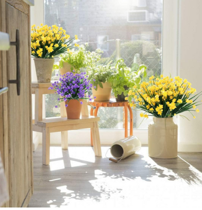 Artificial Flowers for Outdoor Decorations (Single Piece)