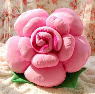 Romantic Rose Decorative Pillow