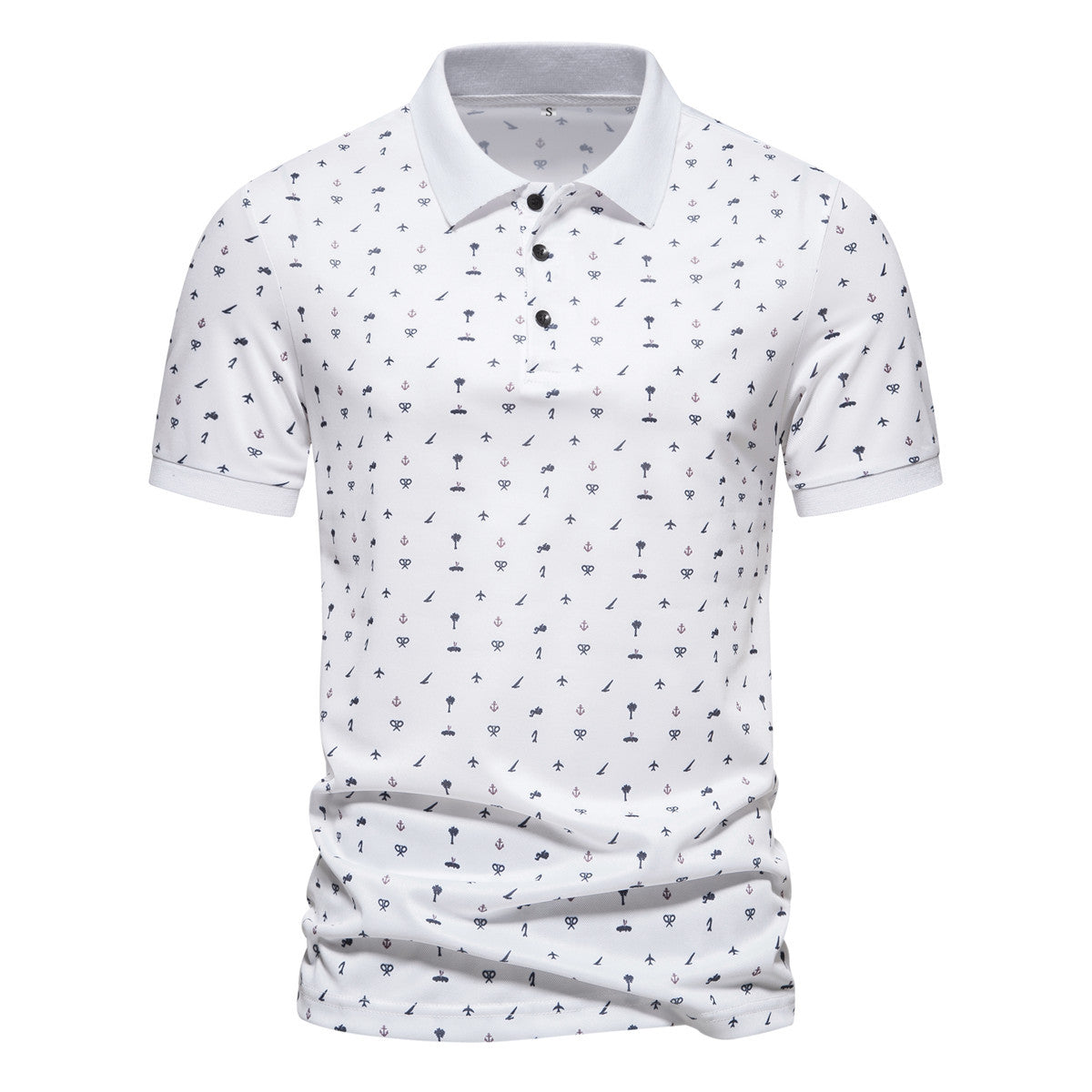 Men's Casual Polo Shirt - Comfortable & Versatile Top