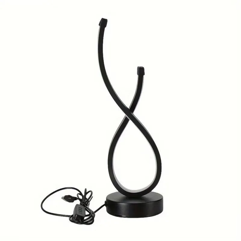 Modern Than Heart-shaped 3-color Adjustable LED Table Lamp