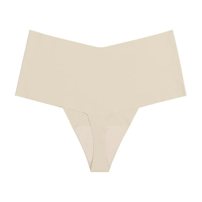 High-Waist Cotton G-String Panties for Women (Plus Size)